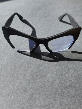 Black Cat-Eye Sunglasses